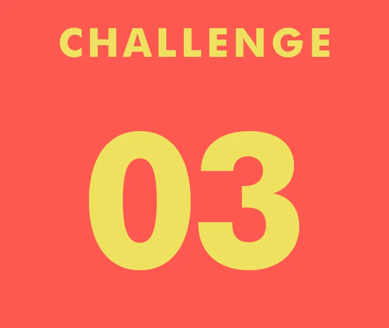 CHALLENGE 03